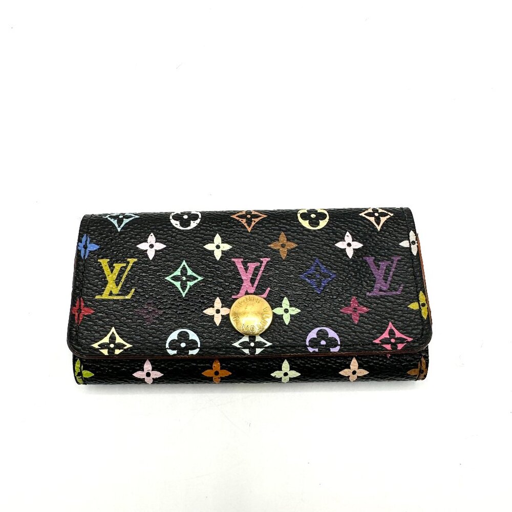Louis Vuitton Black Murakami Key Case